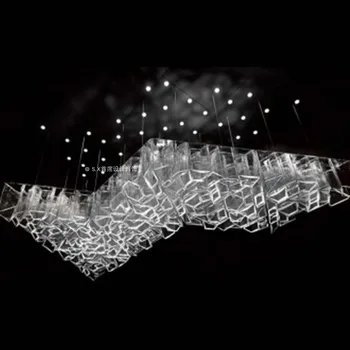 Creative post-modern Nordic designer model room sand table sales office hotel personality hall glass art chandelier 
Creative post-modern Nordic designer model room sand table sales office hotel personality hall glass art chandelier