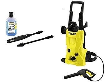 Kärcher K 4 - Idropulitrice a Freddo, 130 Bar, 420 L/H, 30 M²/H di Pulizia, Pistola Alta Pressione, 2 Lance, Tubo da 6 m
Kärcher K 4 - Idropulitrice a Freddo, 130 Bar, 420 L/H, 30 M²/H di Pulizia, Pistola Alta Pressione, 2 Lance, Tubo da 6 m