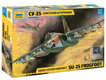 Сборная модель ЗВЕЗДА / ZVEZDA - Советский штурмовик Су-25 1:72 87 деталей 7227
Сборная модель ЗВЕЗДА / ZVEZDA - Советский штурмовик Су-25 1:72 87 деталей 7227