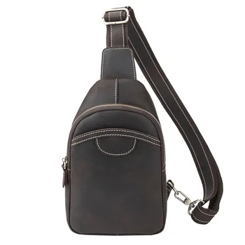 Vintage Crazy Horse Leather Chest Bag Men Handmade Genuine Leather Chest Pack Male Brand Retro Shoulder Crossbody Bag
Vintage Crazy Horse Leather Chest Bag Men Handmade Genuine Leather Chest Pack Male Brand Retro Shoulder Crossbody Bag