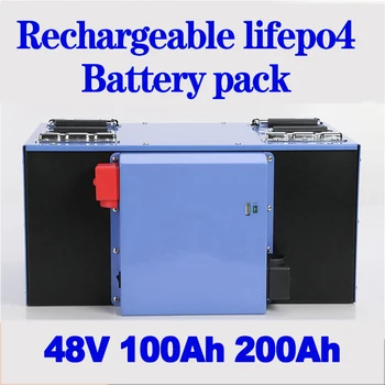 Lifepo4 lithium iron phosphate battery 48V 100Ah 200Ah 100A BMS for EV Caravan motorhom solar photovoltaic storage+ 10A Charger
Lifepo4 lithium iron phosphate battery 48V 100Ah 200Ah 100A BMS for EV Caravan motorhom solar photovoltaic storage+ 10A Charger