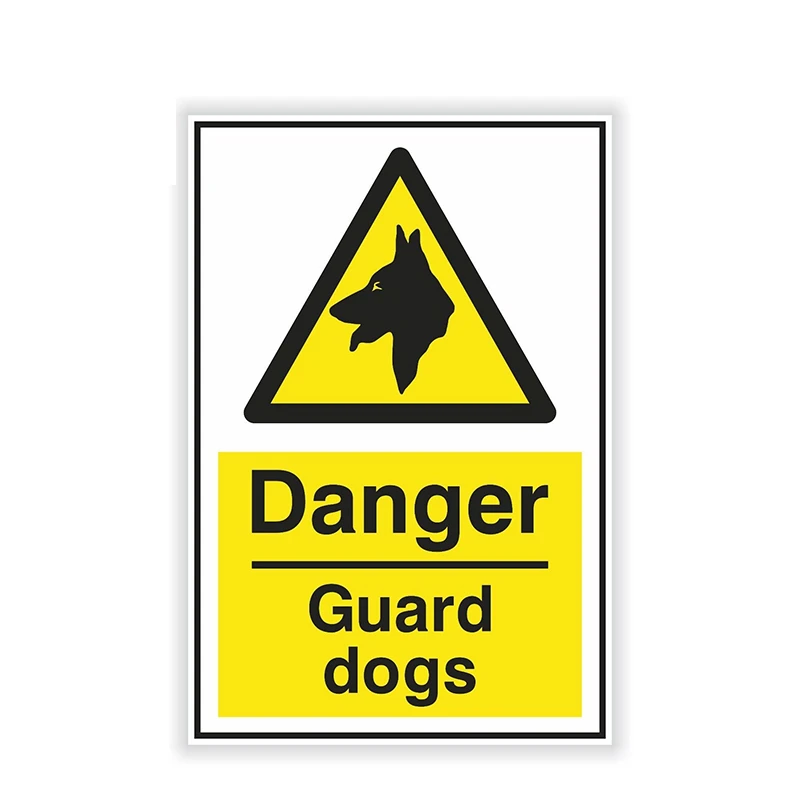 Car Sticker DANGER GUARD DOGS Warning Safety Caution SECURITY Protected Decal Waterproof Styling Animal Vinyl,13cm *9cm
Car Sticker DANGER GUARD DOGS Warning Safety Caution SECURITY Protected Decal Waterproof Styling Animal Vinyl,13cm *9cm