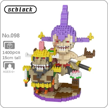 SC 098 Anime One Piece Charlotte Cracker Pirate 3D Model DIY Small Mini Diamond Blocks Bricks Building Toy for Children no Box
SC 098 Anime One Piece Charlotte Cracker Pirate 3D Model DIY Small Mini Diamond Blocks Bricks Building Toy for Children no Box