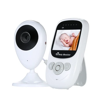 

2.4 inches LCD Wireless Digital Video Baby Monitor with Lullabies Infrared Night Vision Two-way Talkback Temperature Monitoring