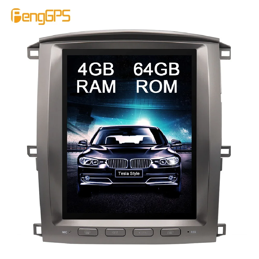 6 Core Android 8.1 Vertical Screen GPS Navigation for Lexus LX470/LX-470 2002-2007 Car Stereo Audio Player 1920*1080 4K Headunit
6 Core Android 8.1 Vertical Screen GPS Navigation for Lexus LX470/LX-470 2002-2007 Car Stereo Audio Player 1920*1080 4K Headunit