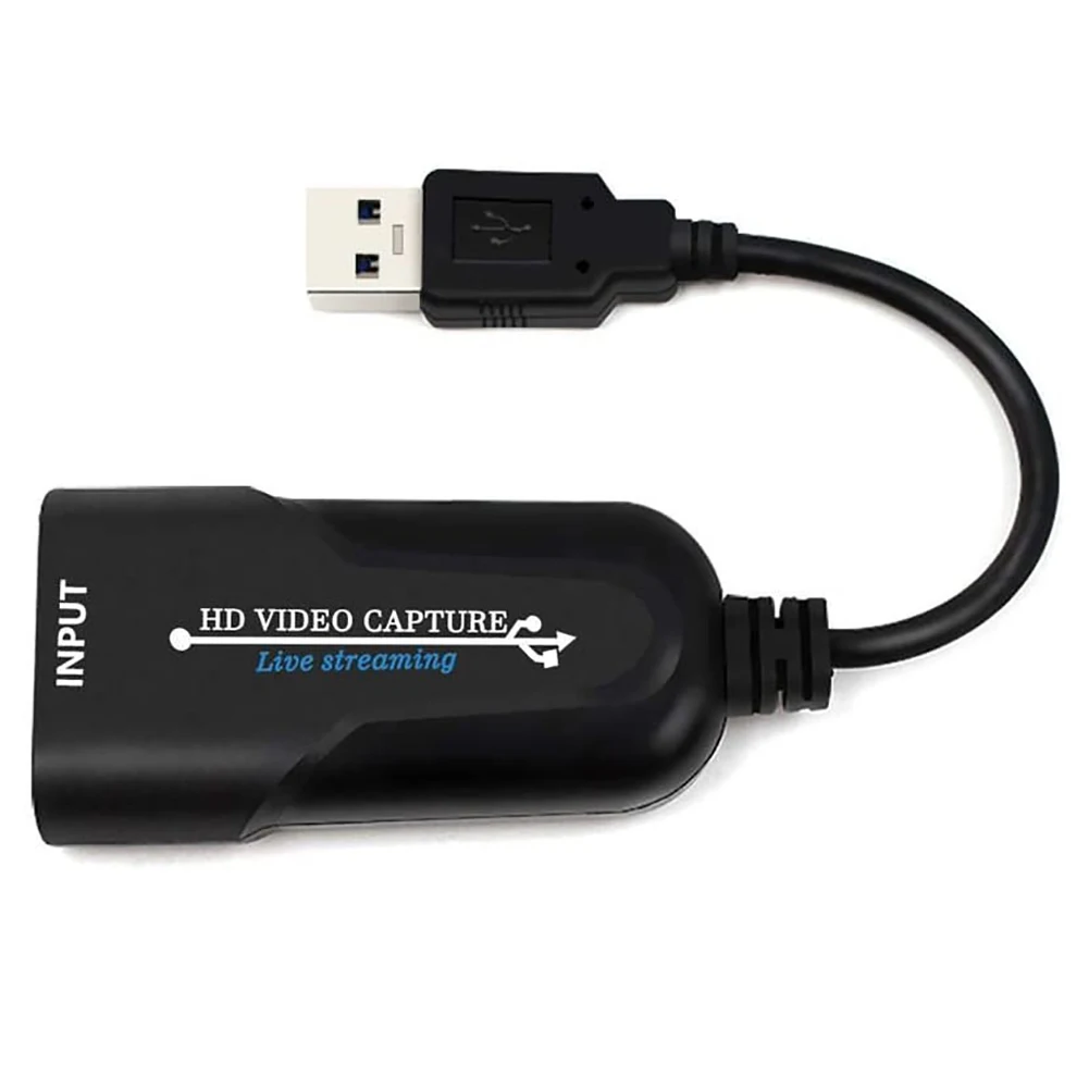 USB 3.0 HDMI Game Capture Card 1080P placa de video Reliable streaming Adapter For Live Broadcasts Video Recording
USB 3.0 HDMI Game Capture Card 1080P placa de video Reliable streaming Adapter For Live Broadcasts Video Recording