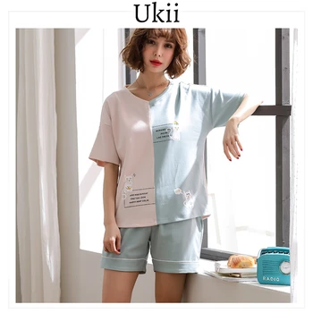 Ukii Pajamas Set Women Cotton Summer Short Sleeve Cute Comfortable Pajamas Set For Women Summer Thin Cotton Shorts Verano Print
Ukii Pajamas Set Women Cotton Summer Short Sleeve Cute Comfortable Pajamas Set For Women Summer Thin Cotton Shorts Verano Print