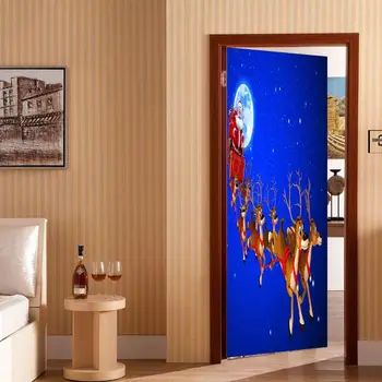 2pcs/set 2pcs/set 77x200cm 3D Christmas Door Stickers for Living Room Bedroom PVC Self Adhesive Wallpaper Home Decor Waterproof
2pcs/set 2pcs/set 77x200cm 3D Christmas Door Stickers for Living Room Bedroom PVC Self Adhesive Wallpaper Home Decor Waterproof