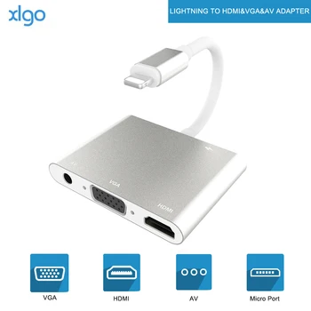 High Quality HDMI OTG Cable for Lightning to VGA AV Audio Video HDTV Adapter for iPhone 11/X/XS/XR/8P/8/7P/6S For iPad Air/iPod
High Quality HDMI OTG Cable for Lightning to VGA AV Audio Video HDTV Adapter for iPhone 11/X/XS/XR/8P/8/7P/6S For iPad Air/iPod