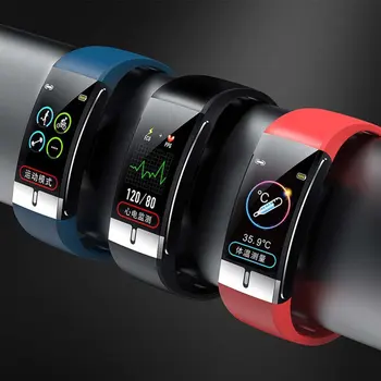 E66 Smart Color Screen Bracelet ECG + PPG Test Bracelet Health Monitor Smart Watch Temperature Measurement Bracelet
E66 Smart Color Screen Bracelet ECG + PPG Test Bracelet Health Monitor Smart Watch Temperature Measurement Bracelet