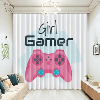 Gamer Curtains Modern Console Gamepad Controller With Colorful Motif Living Room Bedroom Window Drape Pale Grey Micro Shading De
Gamer Curtains Modern Console Gamepad Controller With Colorful Motif Living Room Bedroom Window Drape Pale Grey Micro Shading De