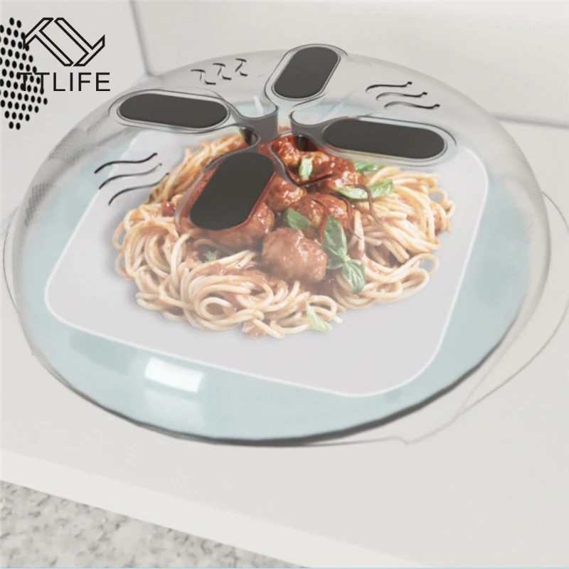 TTLIFE Food Splatter Guard Microwave Hover Plastic Cover Dishes Food Cover Anti-Sputtering Cover Heat Resistant Splatter Lid
TTLIFE Food Splatter Guard Microwave Hover Plastic Cover Dishes Food Cover Anti-Sputtering Cover Heat Resistant Splatter Lid