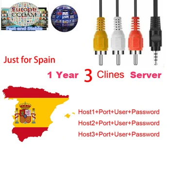 Fast and Stable CCcams Europe Spain Cline Card Mgcam Oscam Cline for VU+ Samsat Starsat Satellite TV Receiver via usb wifi
Fast and Stable CCcams Europe Spain Cline Card Mgcam Oscam Cline for VU+ Samsat Starsat Satellite TV Receiver via usb wifi