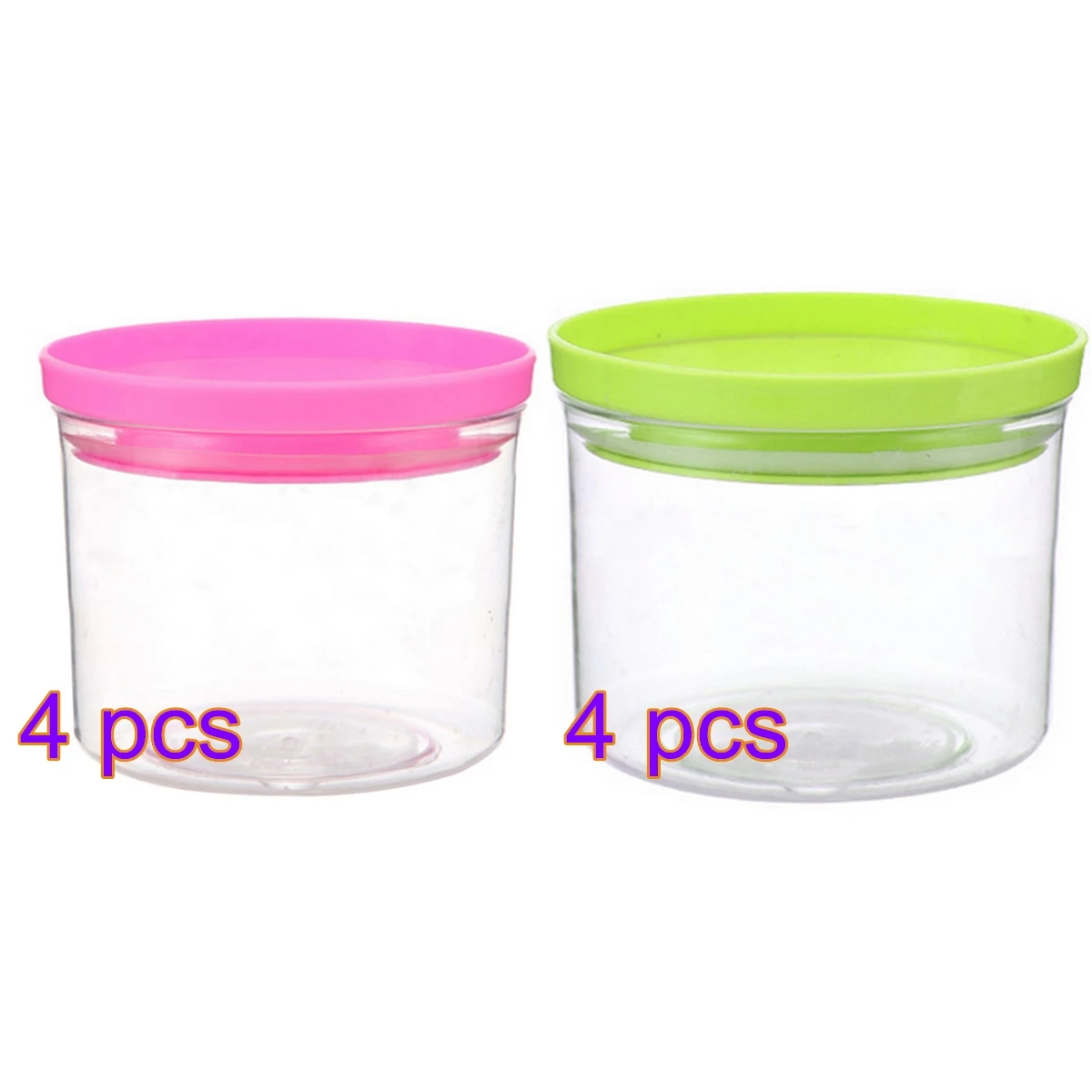 8 Pcs 250ML Durable Kitchen Organize Storage Jar Food Grain Bean Rice Storage Box Container With Lid Color Random
8 Pcs 250ML Durable Kitchen Organize Storage Jar Food Grain Bean Rice Storage Box Container With Lid Color Random
