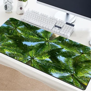 Yuzuoan summer lush foliage tropical beach mouse pad custom exquisite high-quality lock edge keyboard pad
Yuzuoan summer lush foliage tropical beach mouse pad custom exquisite high-quality lock edge keyboard pad