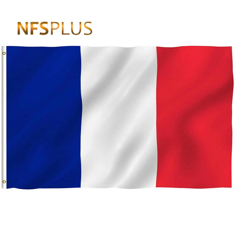 90x150cm France Flag Polyester Printed European Banner Flags with 2 Brass Grommets for Hanging French National Flags and Banners
90x150cm France Flag Polyester Printed European Banner Flags with 2 Brass Grommets for Hanging French National Flags and Banners