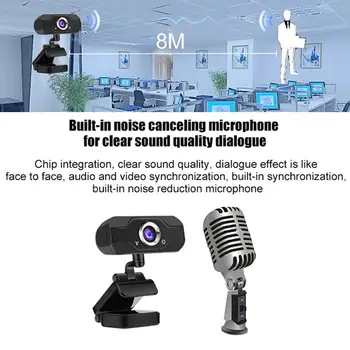 1080P HD Webcam Built-in Dual Mics For Desktop Laptops PC Stream Pro Camera Cam Game USB Web C4B5
1080P HD Webcam Built-in Dual Mics For Desktop Laptops PC Stream Pro Camera Cam Game USB Web C4B5