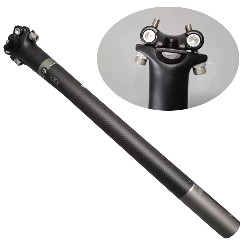 Hot selling carbon fiber road bicycle seatpost MTB mountain bike parts seat post tube 27.2 30.8 31.6* 400/mm
Hot selling carbon fiber road bicycle seatpost MTB mountain bike parts seat post tube 27.2 30.8 31.6* 400/mm