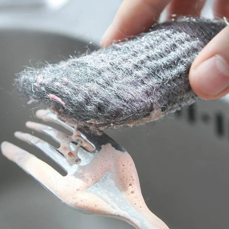 Stainless Steel Scrubber Cleaning Brushes Dish Ball Pot Brush Practical Household Cleaning Tools Pot Steel Balls
Stainless Steel Scrubber Cleaning Brushes Dish Ball Pot Brush Practical Household Cleaning Tools Pot Steel Balls