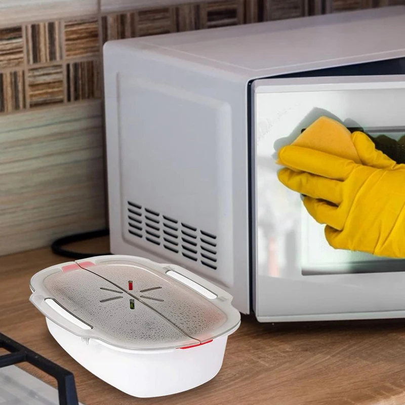 Microwave Steamer Basket Safe Non-Toxic Fish Food Microwave Oven Steamer Steaming Dish Kitchen Supplies New
Microwave Steamer Basket Safe Non-Toxic Fish Food Microwave Oven Steamer Steaming Dish Kitchen Supplies New