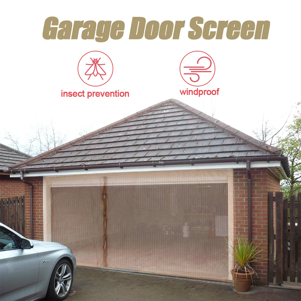 Large 4.8m*2m Double Car Garage Door Screen Mosquito Mesh Net Magnetic Closure Insects Bugs Polyester Mesh Door Screens
Large 4.8m*2m Double Car Garage Door Screen Mosquito Mesh Net Magnetic Closure Insects Bugs Polyester Mesh Door Screens