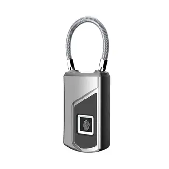 Fingerprint Lock Intelligent Fingerprint Padlock Outdoor Waterproof Bag Lock Electronic Smart Lockers
Fingerprint Lock Intelligent Fingerprint Padlock Outdoor Waterproof Bag Lock Electronic Smart Lockers