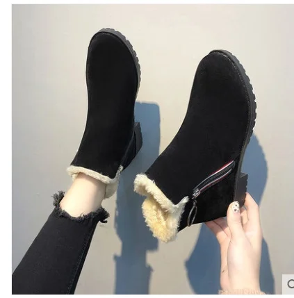 2019Top quality Suede Canvas Boots Autumn Winter Ankle Boots Casual Shoes Women Booties Botas Muje
2019Top quality Suede Canvas Boots Autumn Winter Ankle Boots Casual Shoes Women Booties Botas Muje