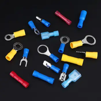 Cable Tube Terminal Metal Quick Splice Wire Portable Crimping Terminal Cable Terminal Colour 360Pcs/Set Tools
Cable Tube Terminal Metal Quick Splice Wire Portable Crimping Terminal Cable Terminal Colour 360Pcs/Set Tools