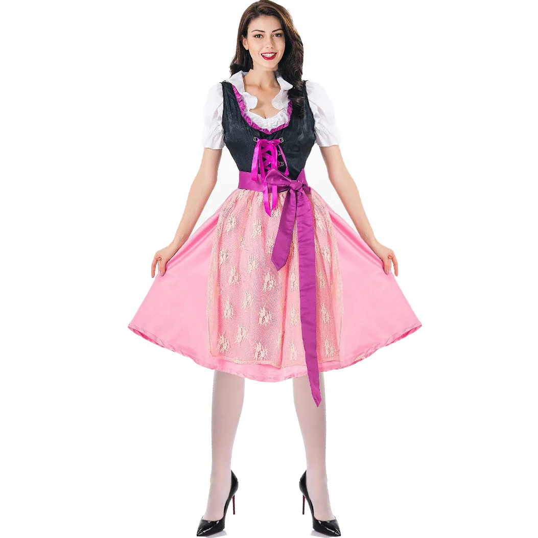 

Europe And America-Maid Ware Game Uniform Halloween Character Play Oktoberfest Servant Women's Stage Costume Performance Wear