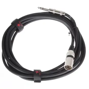 Guitar Cables 15ft Length Shielded Balanced XLR to 6.3mm Plug Guitar Instrument Cable
Guitar Cables 15ft Length Shielded Balanced XLR to 6.3mm Plug Guitar Instrument Cable