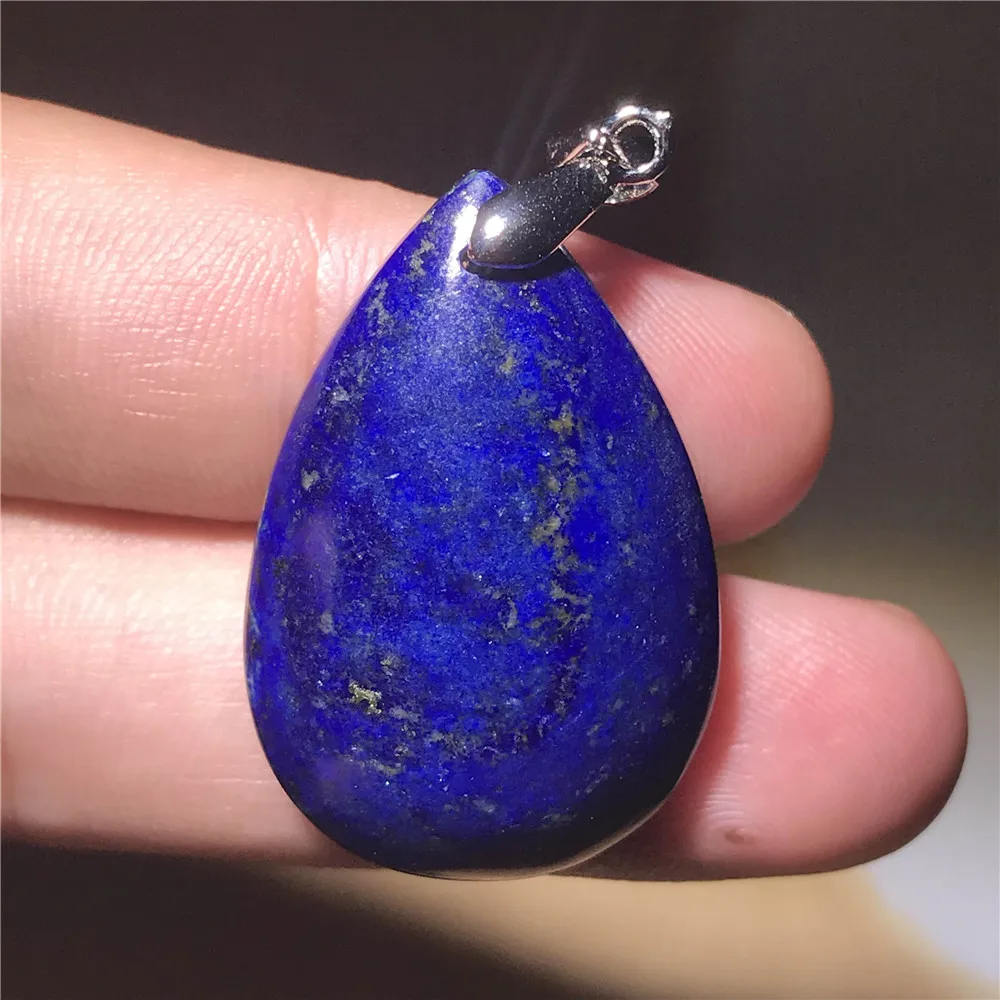 Genuine Natural Blue Lapis Lazuli Necklace Pendant For Women Men Water Drop Crystal Stone 31x22x7mm Beads Pendant Jewelry AAAAA 
Genuine Natural Blue Lapis Lazuli Necklace Pendant For Women Men Water Drop Crystal Stone 31x22x7mm Beads Pendant Jewelry AAAAA