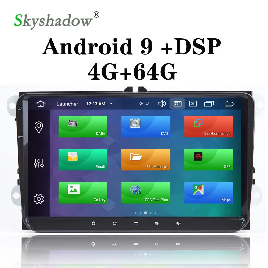 9" 8 Core Android 9.0 4GB 64G Car Player RDS Radio GPS Map OBD For VW Tiguan Touran Jetta Passat Polo Golf Skoda Superb Octavia
9" 8 Core Android 9.0 4GB 64G Car Player RDS Radio GPS Map OBD For VW Tiguan Touran Jetta Passat Polo Golf Skoda Superb Octavia