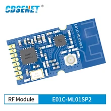 10X E01C-ML01SP2 Si24R1 2.4GHz 20dBm RF Module SPI Interface IPEX Antenna Wireless Transceiver Transmitter Receiver SmartHome
10X E01C-ML01SP2 Si24R1 2.4GHz 20dBm RF Module SPI Interface IPEX Antenna Wireless Transceiver Transmitter Receiver SmartHome