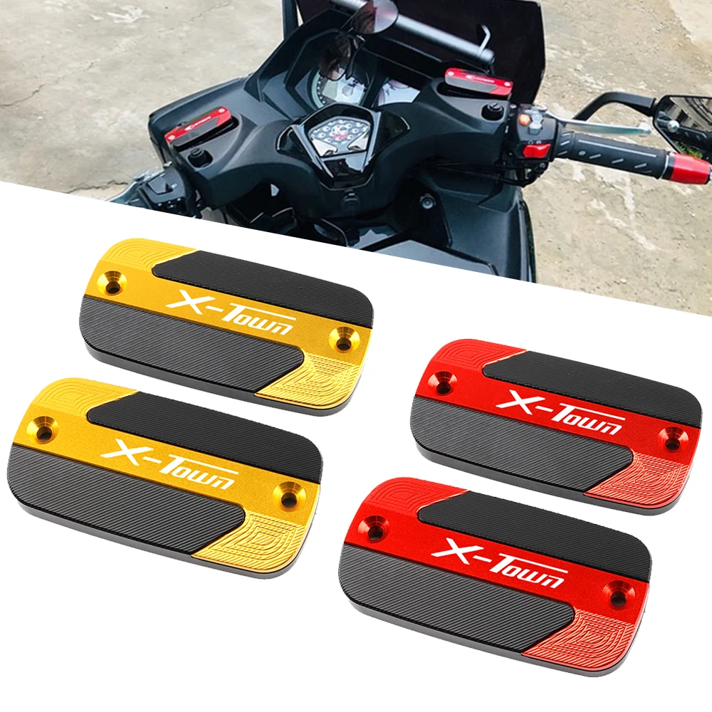 For KYMCO XTOWN300i X-TOWN 125i 300i x town 125 300 Motorcycle High quality CNC Front Brake Reservoir Fluid Tank Cover Oil Caps
For KYMCO XTOWN300i X-TOWN 125i 300i x town 125 300 Motorcycle High quality CNC Front Brake Reservoir Fluid Tank Cover Oil Caps