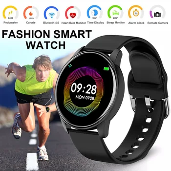 Smart Watch Unisex Health Tracker Heart Rate Monitor Smart Sport Watch For Android IOS Support Bluetooth Music Multi-Function
Smart Watch Unisex Health Tracker Heart Rate Monitor Smart Sport Watch For Android IOS Support Bluetooth Music Multi-Function