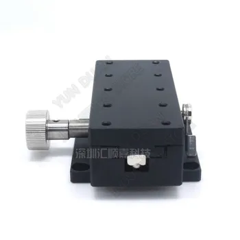 Fine Tuning Sliding Table X Axis 40*90mm 30mm stroke Manual Trimming Platform Dovetail Groove Guide Stage Rack Pinion Optical
Fine Tuning Sliding Table X Axis 40*90mm 30mm stroke Manual Trimming Platform Dovetail Groove Guide Stage Rack Pinion Optical