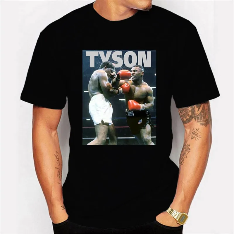 Boxing champion Mike Tyson Memorial T-shirt boxing T-shirt men's top fashion short sleeve T-shirt
Boxing champion Mike Tyson Memorial T-shirt boxing T-shirt men's top fashion short sleeve T-shirt