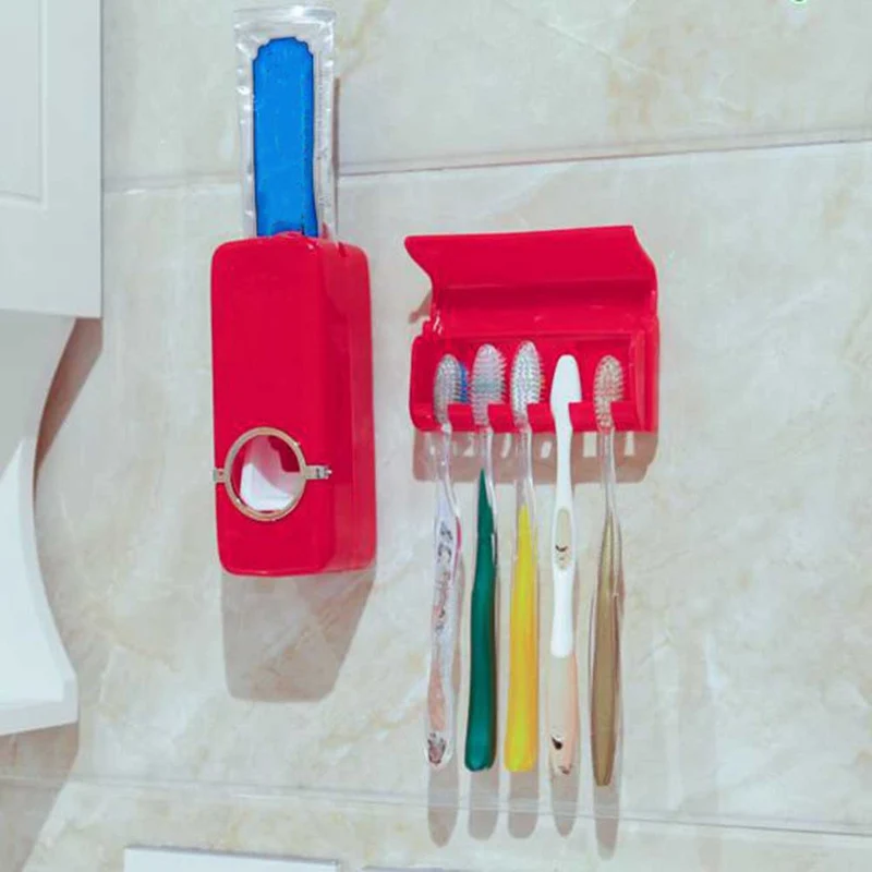 Automatic Toothpaste Squeezer Toothpaste Dispenser Toothbrush Holder Wall Suction Wash Set Home Bathroom Accessories
Automatic Toothpaste Squeezer Toothpaste Dispenser Toothbrush Holder Wall Suction Wash Set Home Bathroom Accessories