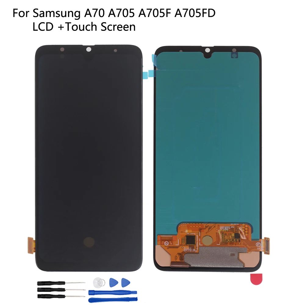 Amoled LCD For Samsung A70 LCD A705 LCD display For Samsung A70 2019 A705F LCD Screen Touch Digitizer Assembly
Amoled LCD For Samsung A70 LCD A705 LCD display For Samsung A70 2019 A705F LCD Screen Touch Digitizer Assembly