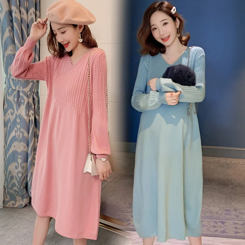 Dress Autumn Base Shirt Tops Autumn And Winter New Style Pregnant Women Network Red Sweater Loose And Plus-sized Pregnant Women
Dress Autumn Base Shirt Tops Autumn And Winter New Style Pregnant Women Network Red Sweater Loose And Plus-sized Pregnant Women