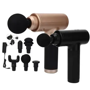 2 Color 4 Plug Relax Fascia Gun Electric Fascia Gun Muscle Stimulator Pain Fatigue Relief Body Relax Massager Useful Tools
2 Color 4 Plug Relax Fascia Gun Electric Fascia Gun Muscle Stimulator Pain Fatigue Relief Body Relax Massager Useful Tools