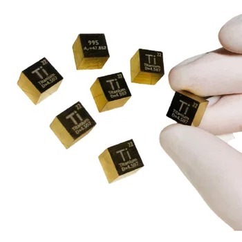 Pure Titanium 10mm Cube Metal Ti 99.5% TA1 Anodizing Coffee Color for Element Collection Science Gift Hand Made DIY Hobbies
Pure Titanium 10mm Cube Metal Ti 99.5% TA1 Anodizing Coffee Color for Element Collection Science Gift Hand Made DIY Hobbies