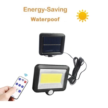100 LED solar Power PIR Motion Sensor Wall Light LEDs Separable Outdoor IP65 Street Yard Path Home Garden Lamp seperable 5M cabl
100 LED solar Power PIR Motion Sensor Wall Light LEDs Separable Outdoor IP65 Street Yard Path Home Garden Lamp seperable 5M cabl