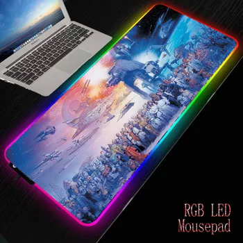 Mairuige Large RGB Gaming Mouse Pad Gamer Locking Edge Keyboard Mousepad LED Light USB Wired Star War Mouse Mice 7 Dazzle Colors
Mairuige Large RGB Gaming Mouse Pad Gamer Locking Edge Keyboard Mousepad LED Light USB Wired Star War Mouse Mice 7 Dazzle Colors