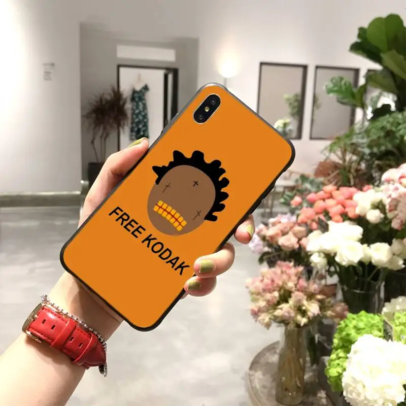 PENGHUWAN Kodak Black Rapper Customer High Quality Phone Case for iPhone 11 pro XS MAX 8 7 6 6S Plus X 5S SE XR case