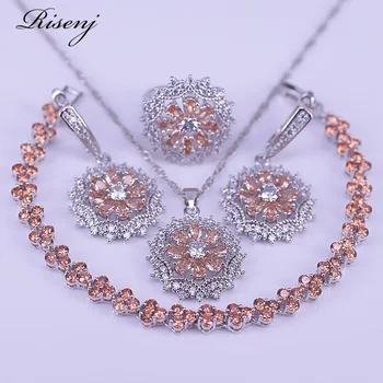 ins popular little daisies champagne zircon white crystal silver 925 jewelry set costume jewelry earrings ring necklace bracelet
ins popular little daisies champagne zircon white crystal silver 925 jewelry set costume jewelry earrings ring necklace bracelet