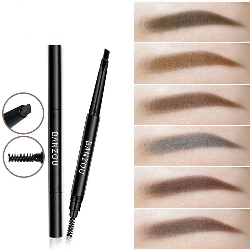 6Color Double End Rotary Eyebrow Pencil Waterproof Natural Black Gray Eyebrow Pen Non-marking Anti-sweat Eyebrown Enhancer
6Color Double End Rotary Eyebrow Pencil Waterproof Natural Black Gray Eyebrow Pen Non-marking Anti-sweat Eyebrown Enhancer