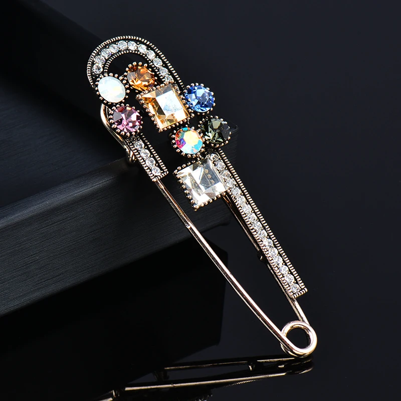 SINLEERY Vintage Color Square Crystal Pin Brooches For Women AAA Cubic Zircon Pins Female Jewelry Accessories Gifts
SINLEERY Vintage Color Square Crystal Pin Brooches For Women AAA Cubic Zircon Pins Female Jewelry Accessories Gifts