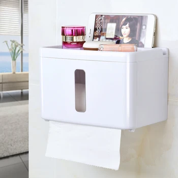 Mrosaa Multi-function Paper Holder Wall Mounted Tissue Box Square/Rectangle Bathroom Toilet Roll Paper Shelf Mobile Phone Holder
Mrosaa Multi-function Paper Holder Wall Mounted Tissue Box Square/Rectangle Bathroom Toilet Roll Paper Shelf Mobile Phone Holder