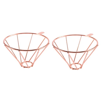 2 Hand-Punched Filter Paper Holders Coffee Stainless Steel Filter Coffee Filter Holder Coffee Filter Paper Coffee Funnel
2 Hand-Punched Filter Paper Holders Coffee Stainless Steel Filter Coffee Filter Holder Coffee Filter Paper Coffee Funnel